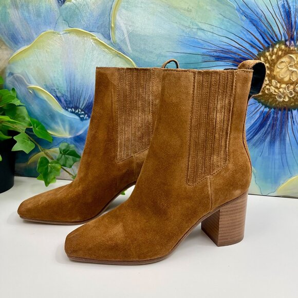 rag & bone Astra 65MM Suede Ankle Boots in brown size 36 / US 6 - Picture 2 of 11
